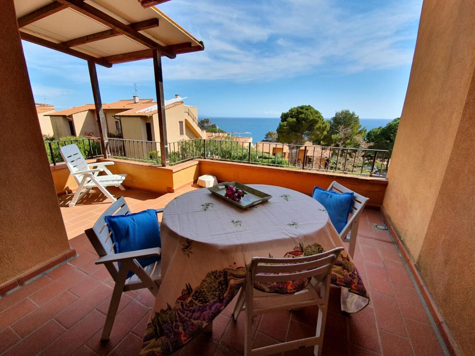 Appartamento Capo D Arco Il Pino ริโอมารินา ภายนอก รูปภาพ